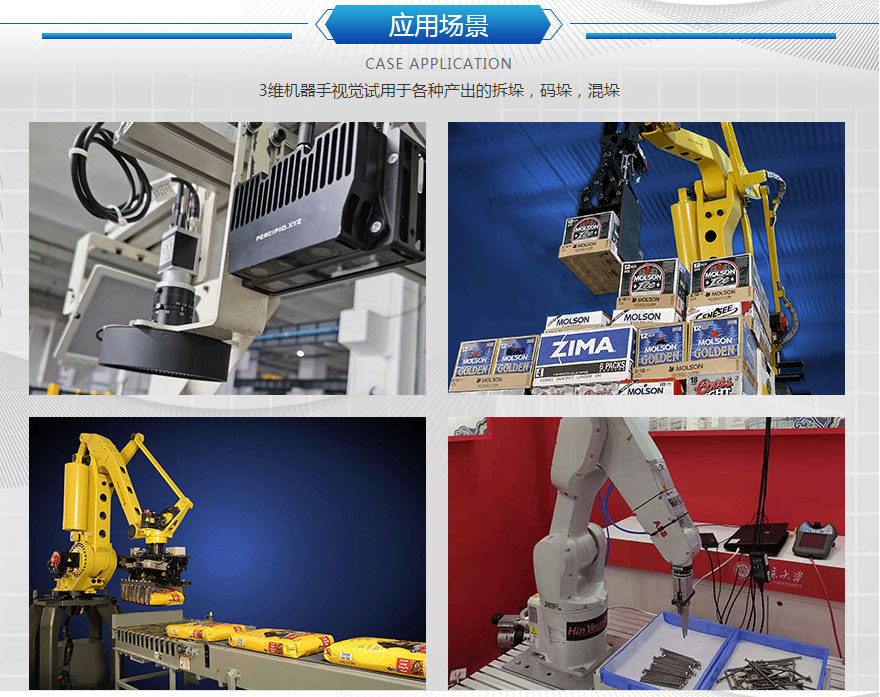 3D视觉机械人指导定位(包括拆垛、码垛、混垛)系统 3D视觉机械人指导定位(包括拆垛、码垛、混垛)系统